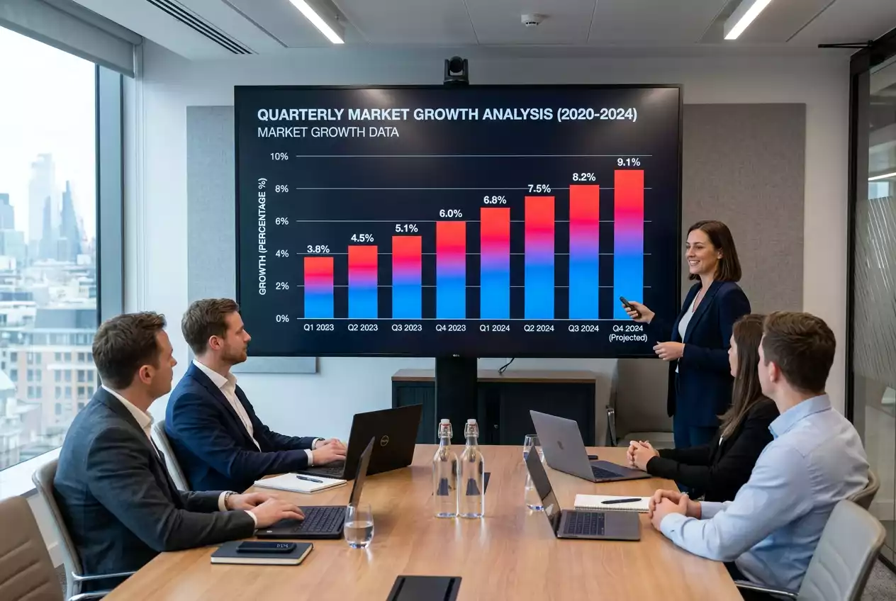 Gráfico de barras mostrando el crecimiento del mercado de apuestas deportivas en España